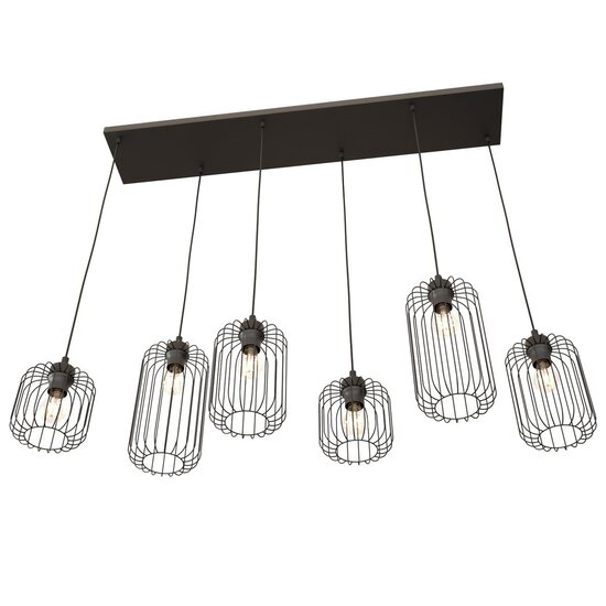 Emibig Emibig VANDER 6 BL Suspension - Style Industriel pour Tous les Espaces