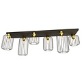 Emibig Emibig BARN 6 BL GOLD - Industrial Pendant Light for Stylish Spaces