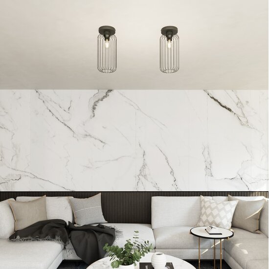 Emibig Emibig BARN 1 BL - Lampe de plafond industrielle élégante pour tous les espaces