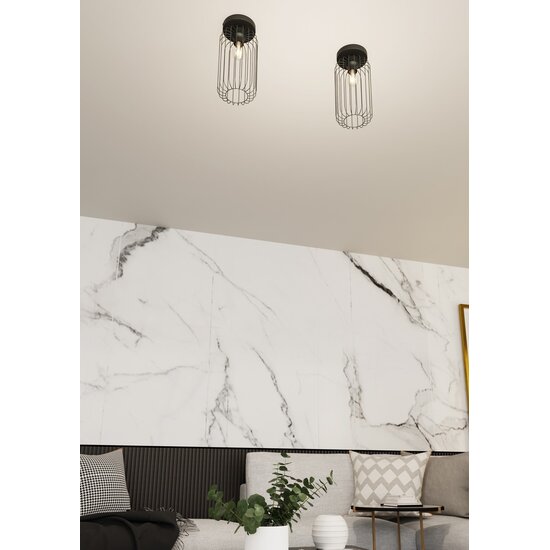 Emibig Emibig BARN 1 BL - Lámpara de techo industrial elegante para cualquier espacio