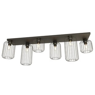 Emibig BARN 6 BL - Industriële plafondlamp