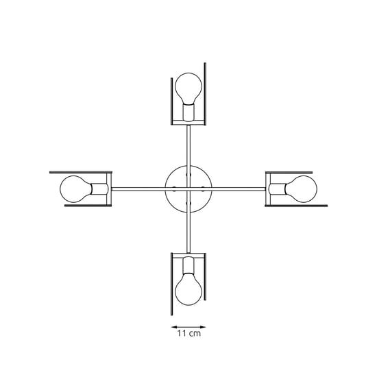 Emibig Emibig SKIVA 4 BL Suspension - Design Scandinave pour Tous les Espaces