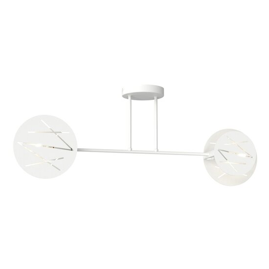 Emibig Emibig FRICK 2 WH - Moderne Hanglamp voor Stijlvolle Interieurs