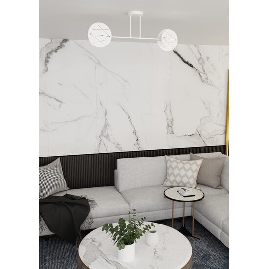Emibig Emibig FRICK 2 WH - Moderne Hanglamp voor Stijlvolle Interieurs