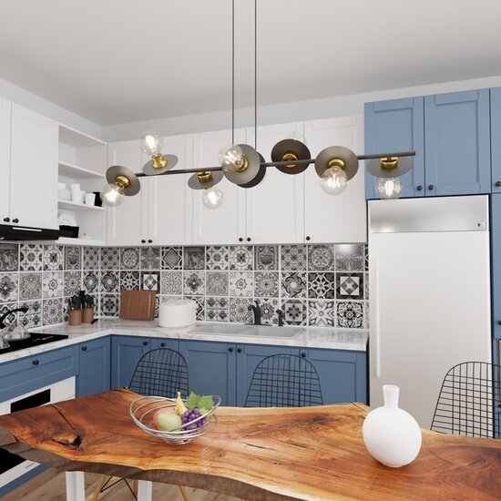 Emibig Emibig TOKEN 8 BL GOLD Suspension - Design Moderne pour Tous les Espaces