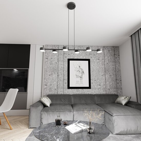 Emibig Emibig KURAGE 6 BL - Modern ceiling lamp for stylish lighting