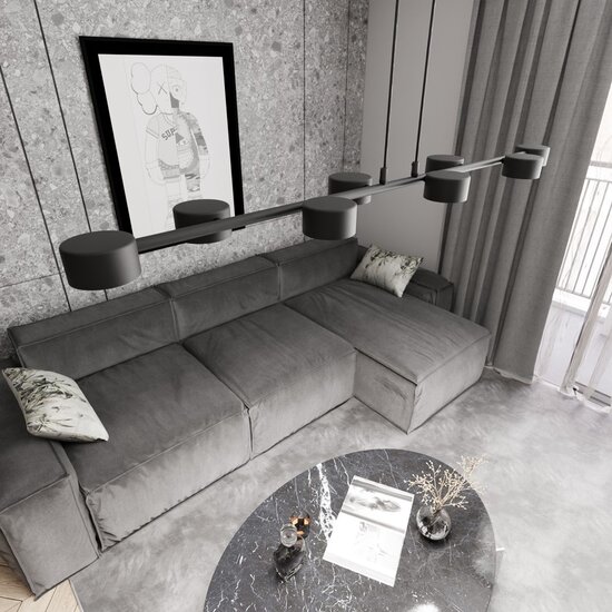 Emibig Emibig PIXO 1 BL - Elegante lámpara de techo escandinava para cualquier habitación