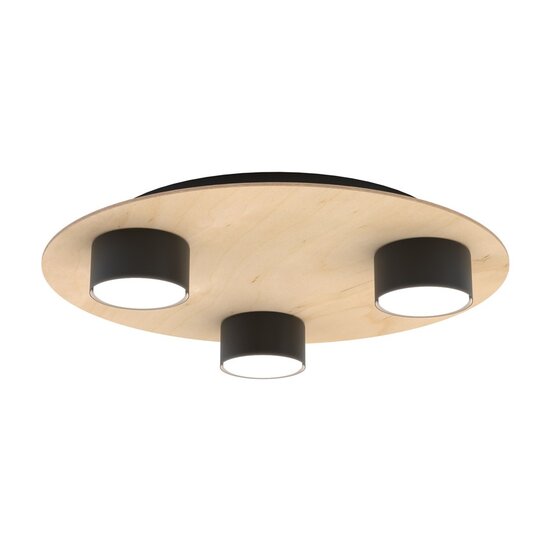 Emibig Emibig KAIRO 3 BL GRAFIT - Modern ceiling lamp for any space