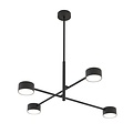 Emibig Emibig KAIRO 4 BL GRAFIT - Moderne plafondlamp voor stijlvol interieur