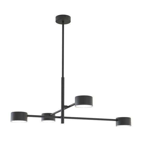 Emibig Emibig KAIRO 4 BL GRAFIT - Moderne Deckenlampe für stilvolle Innenräume
