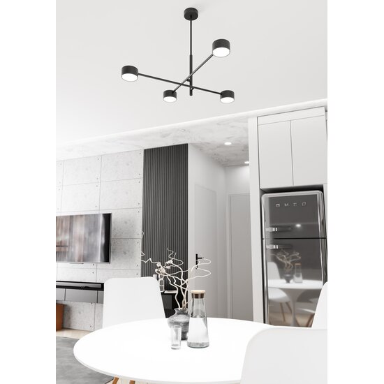 Emibig Emibig KAIRO 4 BL GRAFIT - Modern ceiling lamp for stylish interiors