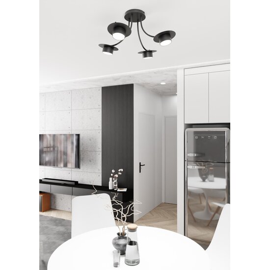 Emibig Emibig MIZU 4 BL - Lámpara de techo moderna para cualquier espacio