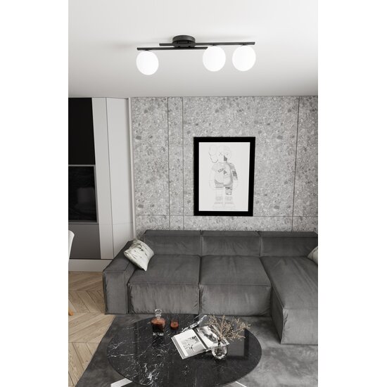 Emibig Emibig STILO 2 BL - Moderne plafondlamp voor sfeervolle verlichting