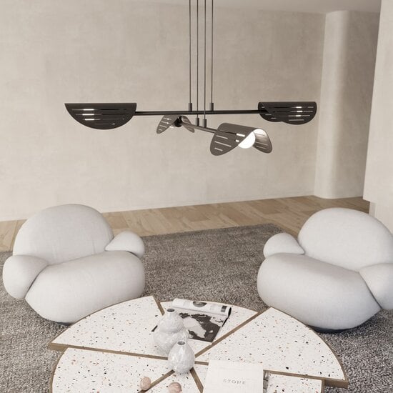 Emibig Emibig SABER 4 BL - Lámpara colgante moderna para un ambiente elegante