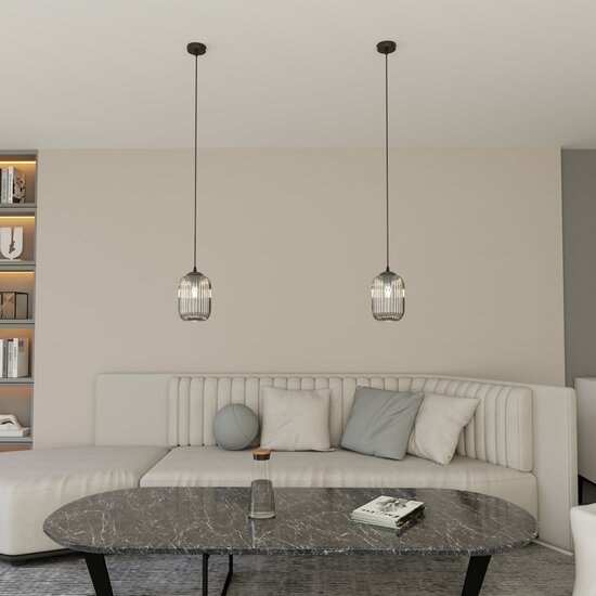 Emibig Emibig VERDI 1 BL GRAFIT Pendant Lamp - Glamour for Every Space