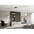 Emibig Emibig FUJI 6 BLACK - Moderne hanglamp voor elke ruimte