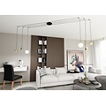 Emibig Emibig FUJI 6 GOLD - Modern pendant lamp for a stylish atmosphere