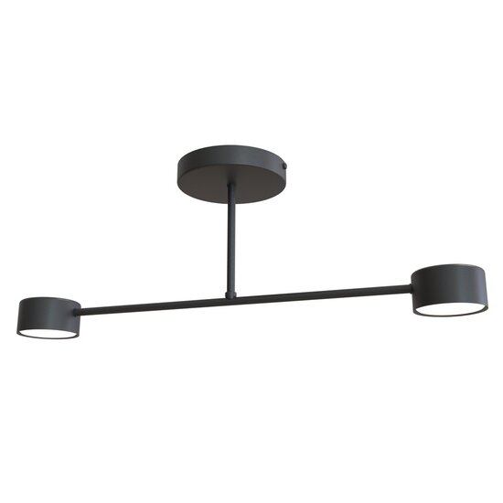 Emibig Emibig HALO 2 BLACK - Lampe de plafond élégante pour tous les espaces