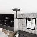 Emibig Emibig HALO 2 BLACK - Stilvolle Deckenlampe für jeden Raum