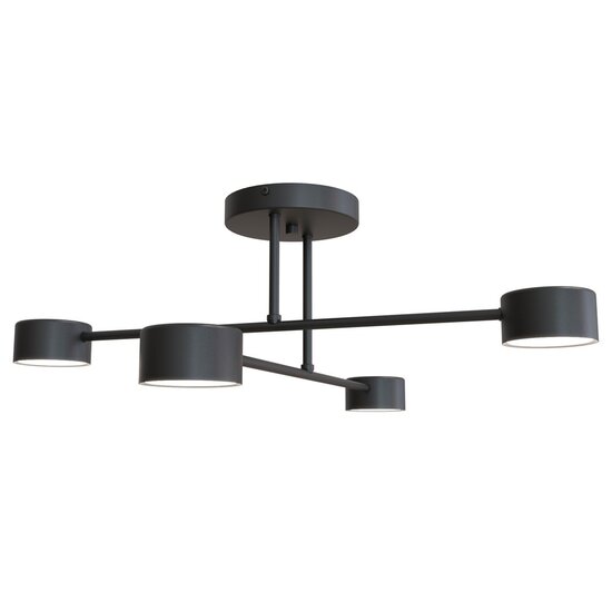Emibig Emibig HALO 4 BLACK - Stilvolle Deckenlampe für jeden Raum