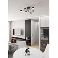 Emibig Emibig HALO 6 BLACK - Skandinavische Deckenlampe für stilvolle Beleuchtung