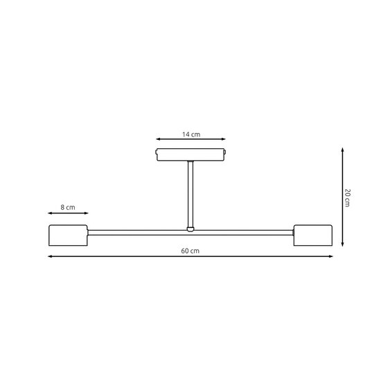 Emibig Emibig HALO 2 WHITE - Skandinavische Deckenlampe für jeden Raum