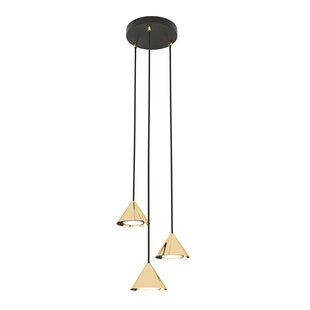 Emibig ELIT 3 PREMIUM GOLD Pendant Lamp