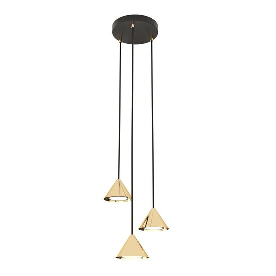 Emibig Emibig ELIT 3 PREMIUM GOLD - Minimalist pendant lamp for a luxurious touch