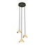 Emibig Emibig ELIT 3 PREMIUM GOLD - Lampe suspendue minimaliste pour une touche de luxe