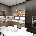 Emibig Emibig ELIT 3 PREMIUM GOLD - Minimalist pendant lamp for a luxurious touch