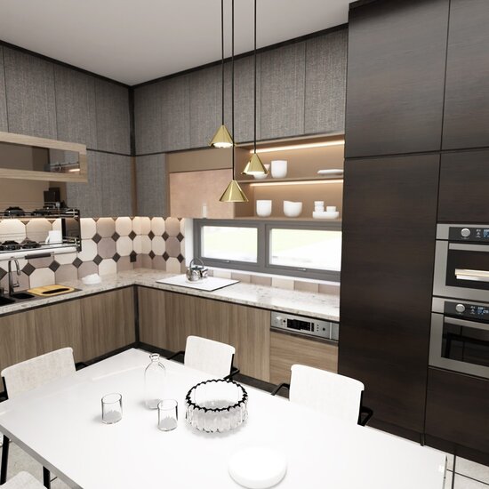 Emibig Emibig ELIT 3 PREMIUM GOLD Suspension - Design minimaliste pour tous les espaces