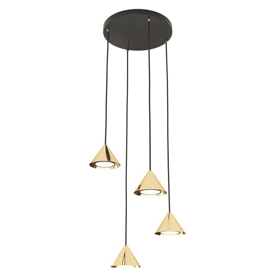 Emibig Emibig ELIT 4 PREMIUM GOLD - Lámpara colgante minimalista para cualquier espacio