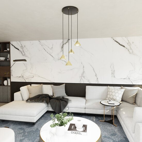 Emibig Emibig ELIT 4 PREMIUM GOLD - Minimalistisches Design für Ihr Zuhause