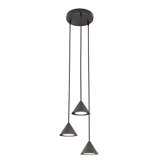 Emibig Emibig ELIT 3 PREMIUM BLACK - Lampe suspendue minimaliste pour tous les espaces