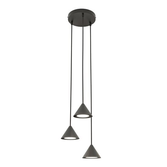 Emibig Emibig ELIT 3 PREMIUM BLACK - Minimalist pendant lamp for any space