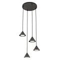 Emibig Emibig ELIT 4 PREMIUM BLACK - Lámpara colgante minimalista para cualquier espacio