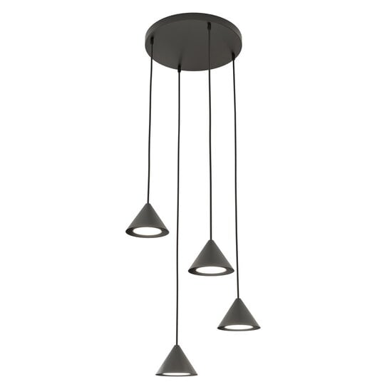 Emibig Emibig ELIT 4 PREMIUM BLACK - Lámpara colgante minimalista para cualquier espacio