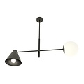 Emibig Emibig HERMES 2 BLACK - Modern chandelier for a stylish interior