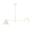 Emibig Emibig HERMES 2 WHITE - Lustre moderne pour tous les espaces