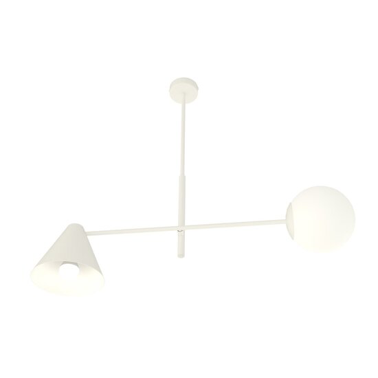 Emibig Emibig HERMES 2 WHITE - Modern chandelier for any space