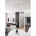 Emibig Emibig HALO 4 WHITE - Elegant ceiling lamp for a Scandinavian atmosphere