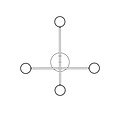 Emibig Emibig HALO 4 WHITE - Elegant ceiling lamp for a Scandinavian atmosphere