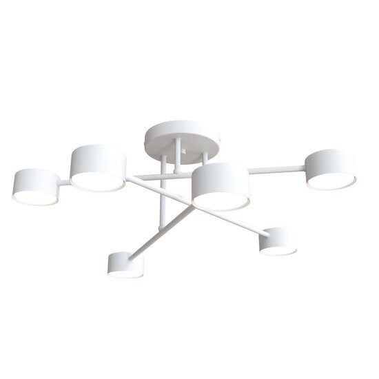 Emibig Emibig HALO 6 WHITE - Scandinavische plafondlamp voor een moderne uitstraling