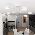 Emibig Emibig HALO 6 WHITE - Skandinavische Deckenlampe für stilvolle Beleuchtung