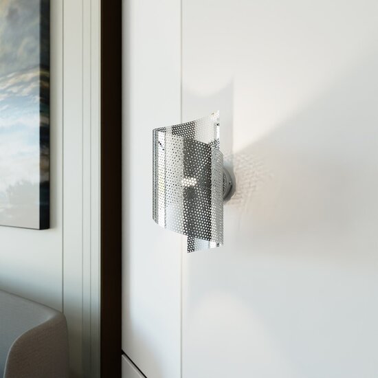 Emibig Emibig SPIRAL CHROME Wall Lamp - Modern design for any space