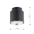 Emibig Emibig NANO 1 BLACK - Minimalistische Deckenlampe für modernes Wohnen