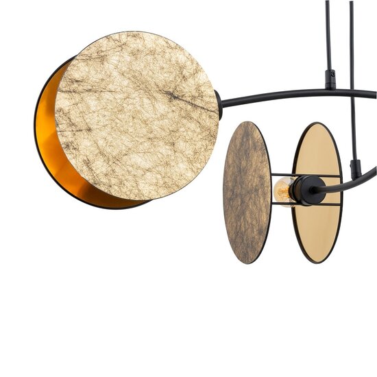 Emibig Emibig MOTIF 4 GOLD - Lampe Suspendue Moderne avec Finition Élégante