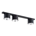 Emibig Emibig NANO 3 BLACK - Minimalistische plafondlamp voor moderne interieurs