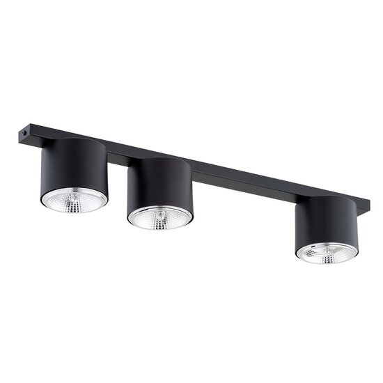 Emibig Emibig NANO 3 BLACK - Lampe de plafond minimaliste pour intérieurs modernes