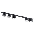 Emibig Emibig NANO 5 BLACK - Minimalist ceiling lamp for modern interiors